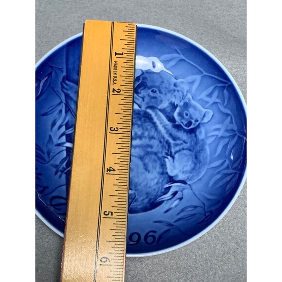 Bing & Grondahl Copenhagen Mothers Day 1996 Plate Koala Bear Denmark Porcelain - Picture 7 of 9